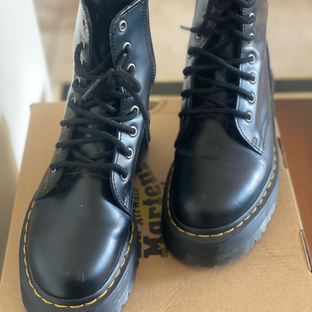 Dr. Martens Black Combat Boots